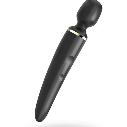 Satisfyer Wand Vibrator Wand-er Woman - zwart - Erotiekvoordeel.nl