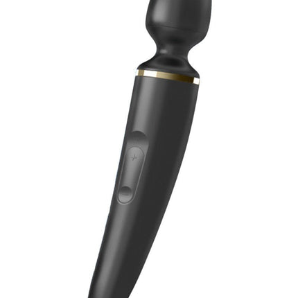 Satisfyer Wand Vibrator Wand-er Woman - zwart - Erotiekvoordeel.nl