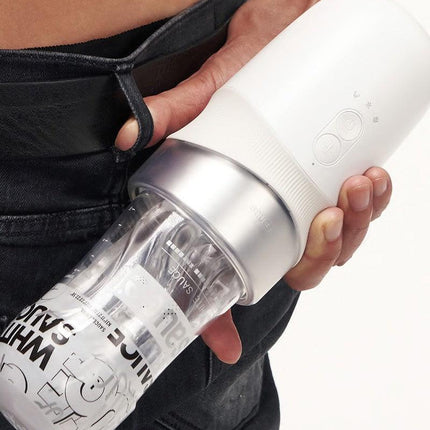 Sauce - Extra Sauce - Elektronische Masturbator Plus White Sauce Masturbator Sleeve - Met 5D Touch Sensor-Erotiekvoordeel.nl