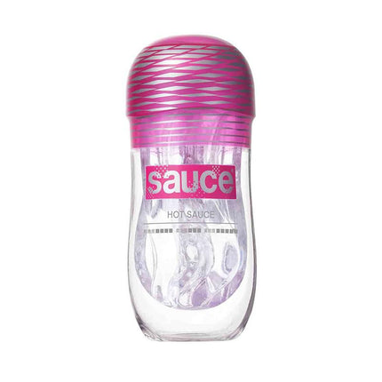 Sauce - Hot Sauce - Masturbator Cup - Herbruikbaar - Transparant-Erotiekvoordeel.nl