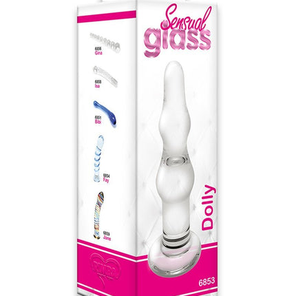 Sensual Glass Glazen Dildo Dolly - Erotiekvoordeel.nl