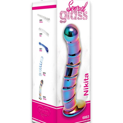 Sensual Glass Glazen Dildo Nikita - Erotiekvoordeel.nl