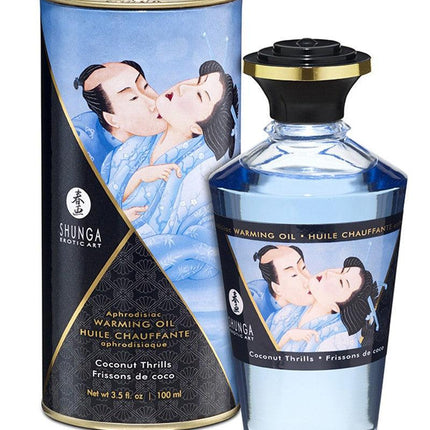Shunga Aphrodisiac Warming Oil Coconut - Erotiekvoordeel.nl