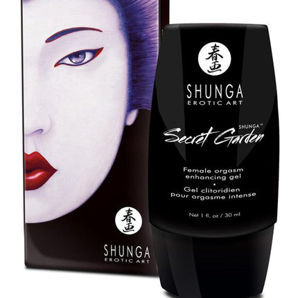 Shunga - Clitoral Gel - Secret Garden 30 ml. - Erotiekvoordeel.nl