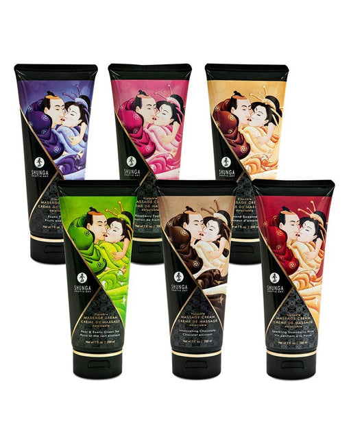 Shunga Kissable Massage Cream Raspberry Feeling - Erotiekvoordeel.nl