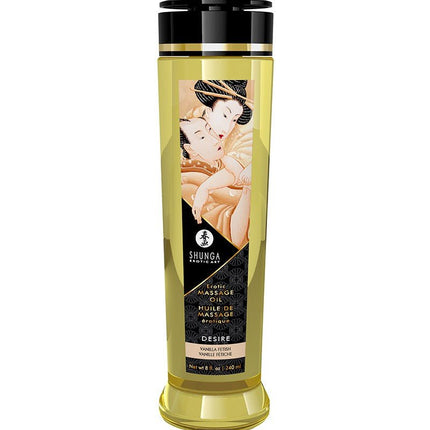 Shunga Massageolie Desire Vanilla - 240 ml - Erotiekvoordeel.nl