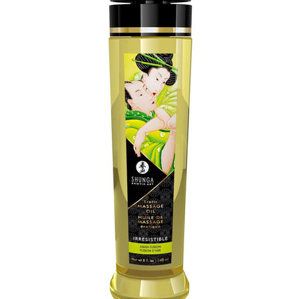 Shunga Massageolie Irresistible Asian Fusion - 240 ml - Erotiekvoordeel.nl