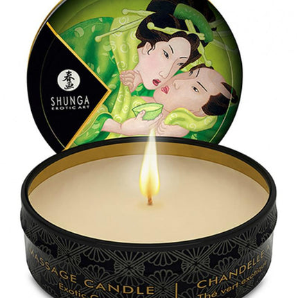Shunga Mini Massagekaars - Exotic Green tea - Erotiekvoordeel.nl