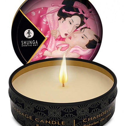 Shunga Mini Massagekaars - Rose Petals - Erotiekvoordeel.nl