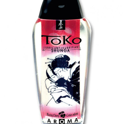 Shunga - Toko Blazing Cherry Water Glijmiddel op waterbasis Met smaakje-Erotiekvoordeel.nl