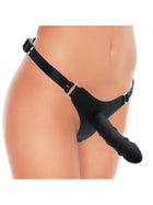 Siliconen G-string met voorbinddildo - verstelbaar - Erotiekvoordeel.nl