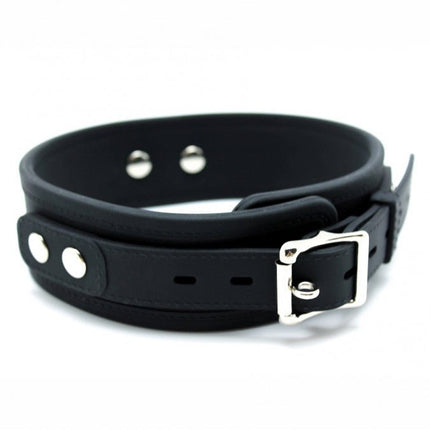 Siliconen collar met hondenriem - Erotiekvoordeel.nl