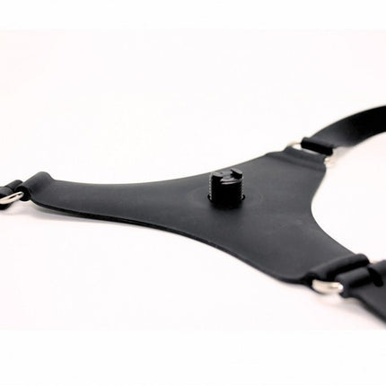 Siliconen voorbinddilo met G-string harnasje - Erotiekvoordeel.nl