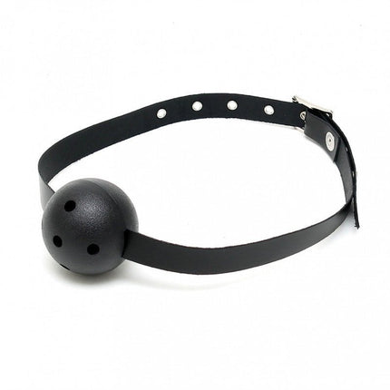 Simpele Ball Gag met Plastic Bal - Erotiekvoordeel.nl