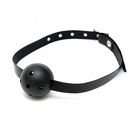 Simpele Ball Gag met Plastic Bal - Erotiekvoordeel.nl