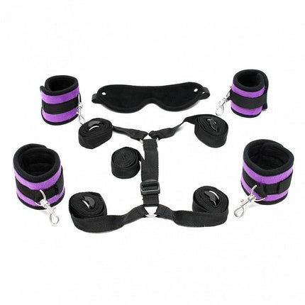 Soft Bondage Onder het bed of matras soft bondage boeien set - Erotiekvoordeel.nl