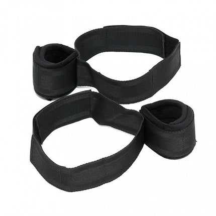 Soft Bondageset Bovenbeen- aan Polsboeien (2 stuks) - Erotiekvoordeel.nl