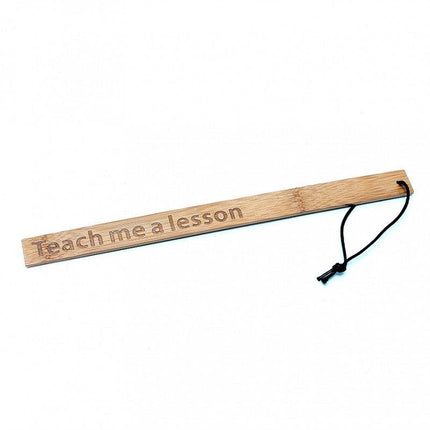 Spanking lineaal Teach Me A Lesson - Erotiekvoordeel.nl