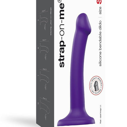 Strap-On-Me Semi-Realistische Dildo met zuignap - paars - Erotiekvoordeel.nl
