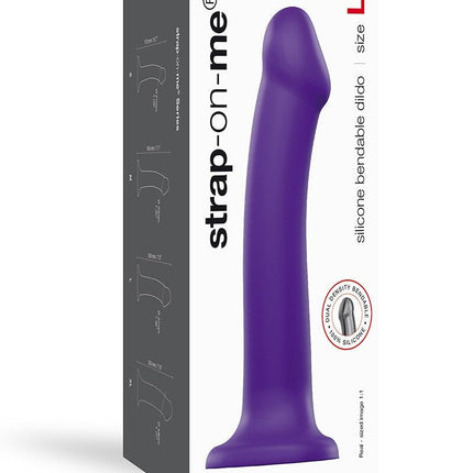 Strap-On-Me Semi-Realistische Dildo met zuignap - paars - Erotiekvoordeel.nl