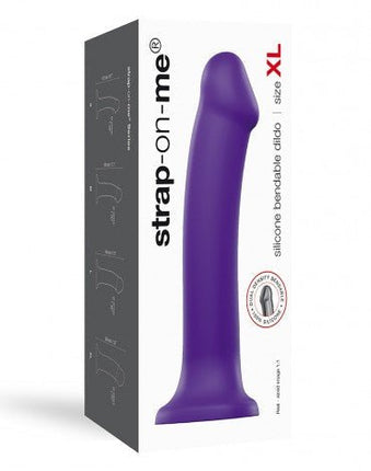 Strap-On-Me Semi-Realistische Dildo met zuignap - paars - Erotiekvoordeel.nl