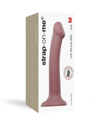 Strap-On-Me Semi-Realistische Mono Density Dildo met zuignap - oudroze -  - Erotiekvoordeel.nl