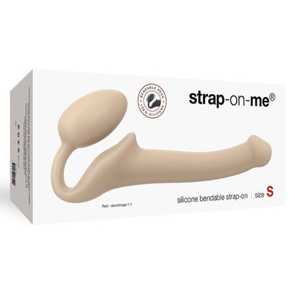 Strap-On-Me Strapless Voorbinddildo - huidskleur - Erotiekvoordeel.nl