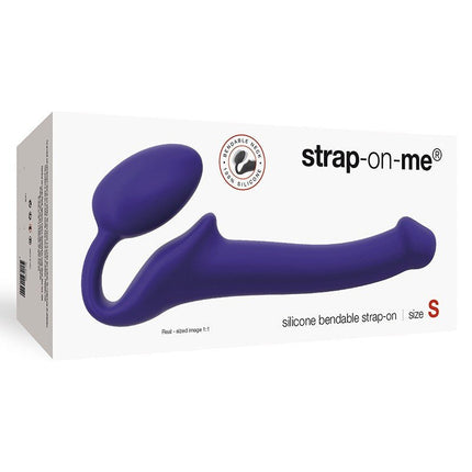 Strap-On-Me Strapless Voorbinddildo - paars - Erotiekvoordeel.nl
