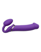 Strap-On-Me Vibrerende Strapless Strapon | Voorbinddildo met 3 motoren - paars - Erotiekvoordeel.nl