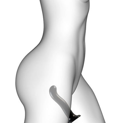 Strap-on-Me G-spot en P-spot Dildo - zwart - Erotiekvoordeel.nl