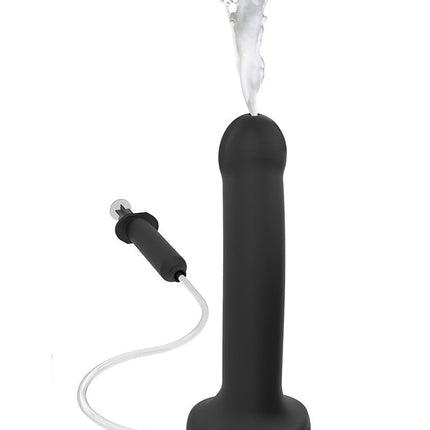 Strap-on-me Dildo met spuit mogelijkheid - zwart - Erotiekvoordeel.nl