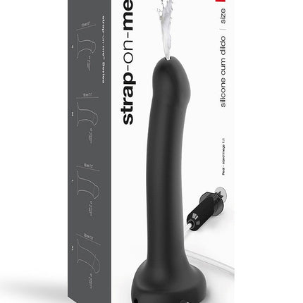 Strap-on-me Dildo met spuit mogelijkheid - zwart - Erotiekvoordeel.nl