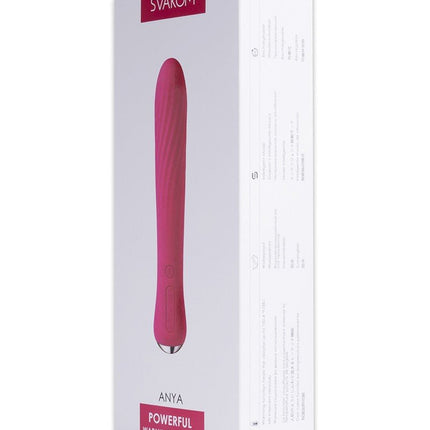 Svakom Anya Verwarmende Vibrator - roze - Erotiekvoordeel.nl