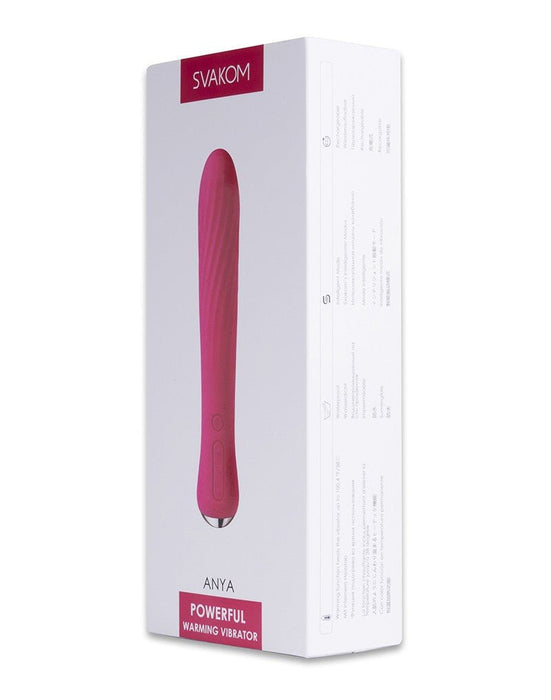 Svakom Anya Verwarmende Vibrator - roze - Erotiekvoordeel.nl