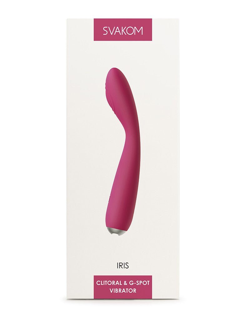Svakom Clitoris en G-spot Vibrator Iris - Erotiekvoordeel.nl