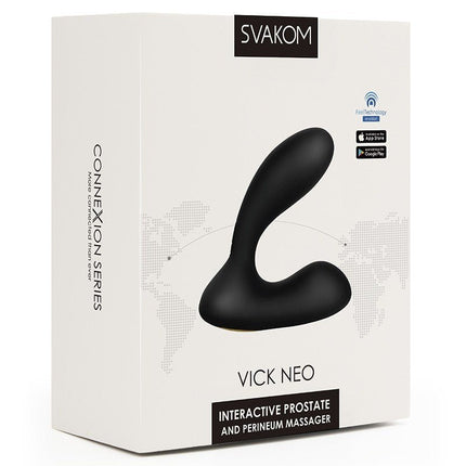 Svakom Connexion Series Vick Neo App Controlled Prostaat en G-Spot Clitoris Vibrator - Erotiekvoordeel.nl