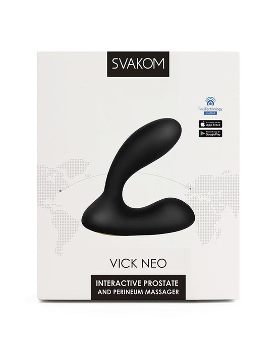 Svakom Connexion Series Vick Neo App Controlled Prostaat en G-Spot Clitoris Vibrator - Erotiekvoordeel.nl