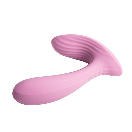 Svakom Erica - Draagbare Vibrator Met App Control - Twee Motoren - Lichtroze-Erotiekvoordeel.nl