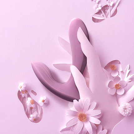 Svakom Erica - Draagbare Vibrator Met App Control - Twee Motoren - Lichtroze-Erotiekvoordeel.nl
