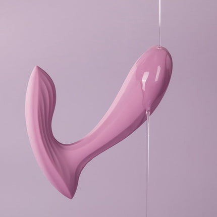 Svakom Erica - Draagbare Vibrator Met App Control - Twee Motoren - Lichtroze-Erotiekvoordeel.nl