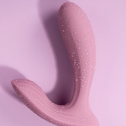 Svakom Erica - Draagbare Vibrator Met App Control - Twee Motoren - Lichtroze-Erotiekvoordeel.nl