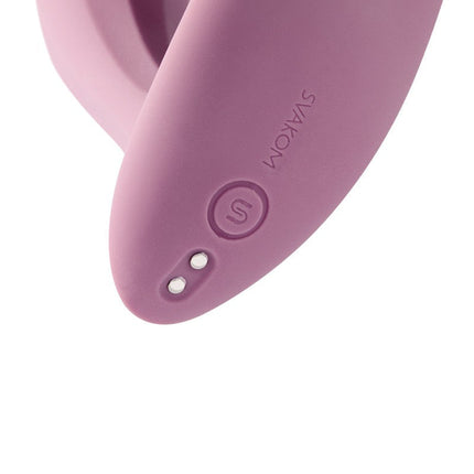 Svakom Erica - Draagbare Vibrator Met App Control - Twee Motoren - Lichtroze-Erotiekvoordeel.nl