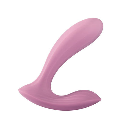 Svakom Erica - Draagbare Vibrator Met App Control - Twee Motoren - Lichtroze-Erotiekvoordeel.nl