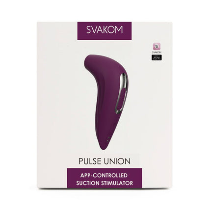 Svakom - Luchtdruk Vibrator PULSE PURE - Paars-Erotiekvoordeel.nl