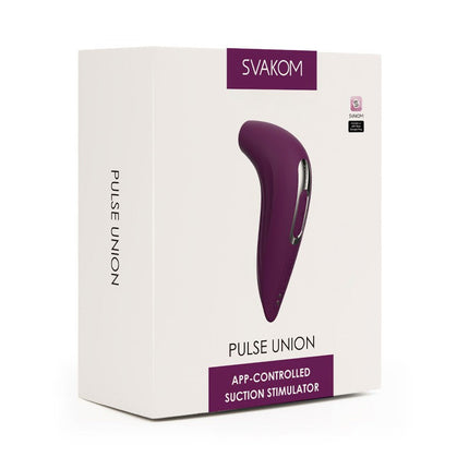 Svakom - Luchtdruk Vibrator PULSE PURE - Paars-Erotiekvoordeel.nl
