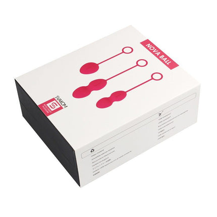 Svakom Nova Kegel Balls - roze - Erotiekvoordeel.nl