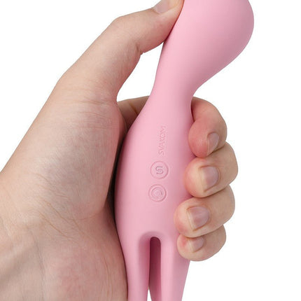 Svakom Nymph G-Spot Vibrator Clitoris stimulator - roze - Erotiekvoordeel.nl