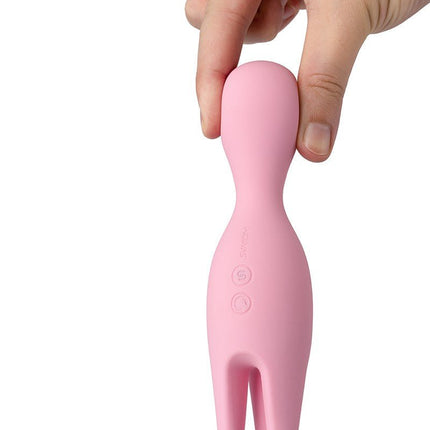 Svakom Nymph G-Spot Vibrator Clitoris stimulator - roze - Erotiekvoordeel.nl