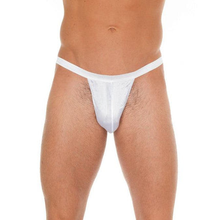 Tanga slip voor heren - wit - Erotiekvoordeel.nl