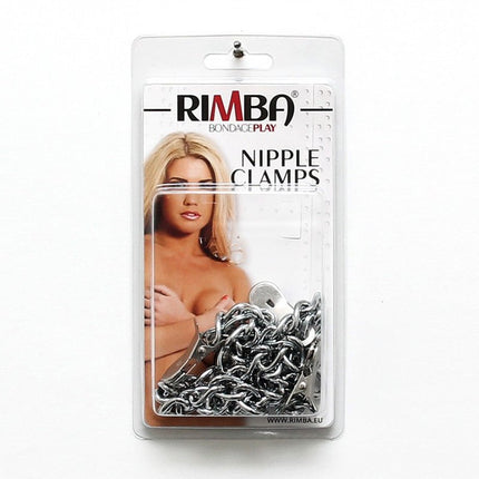 Tepel en schaamlip klemmen met ketting - Erotiekvoordeel.nl